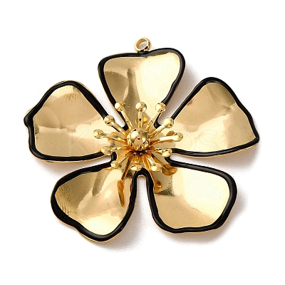 304 Stainless Steel Enamel Pendants X1-STAS-L299-01A-G03-1