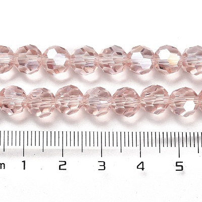 Transparent Glass Beads EGLA-A035-T8mm-B20-1