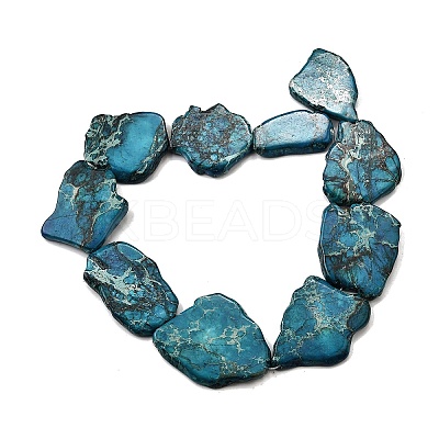 Natural Regalite/Imperial Jasper/Sea Sediment Jasper Beads Strands G-E444-11-A02-1