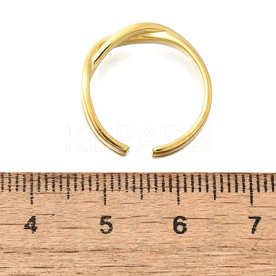 925 Sterling Silver Cuff Rings RJEW-D300-04G-1