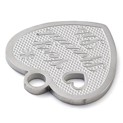Anti-Tarnish 304 Stainless Steel Pendants LS-STAS-M076-01P-1