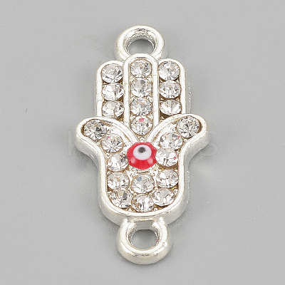 Alloy Rhinestone Links connectors LS-ALRI-S170-28S-1
