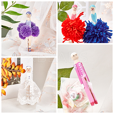 Wooden Craft Clips DIY-NB0004-27-1