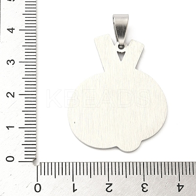 Sports 201 Stainless Steel Laser Cut Pendants STAS-P428-14P-02-1