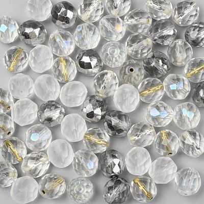 Fire-Polished Czech Glass Beads LAMP-O017-151-WM10-1
