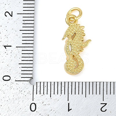 Rack Plating Brass Micro Pave Cubic Zirconia Pendants KK-P287-41A-G-1