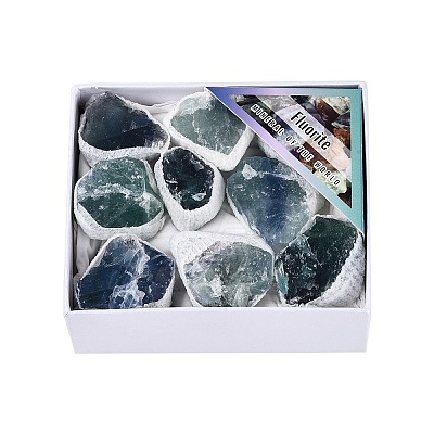 Natural Fluorite Geode Cornucopia Mineral Specimen G-N360-04A-1