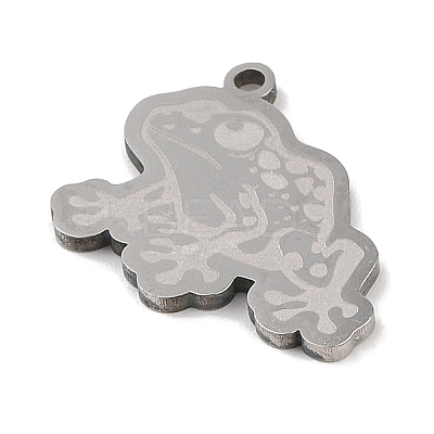Non-Tarnish 201 Stainless Steel Pendants STAS-C095-19P-1