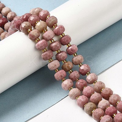 Natural Rhodonite Beads Strands G-P508-A19-01-1