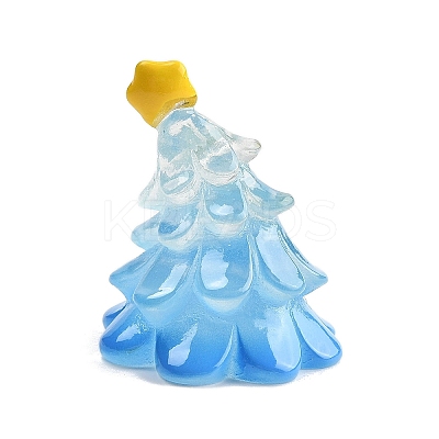 Christmas Resin Figurine Statues for Home Office Desktop Decoration DJEW-M017-01B-01-1