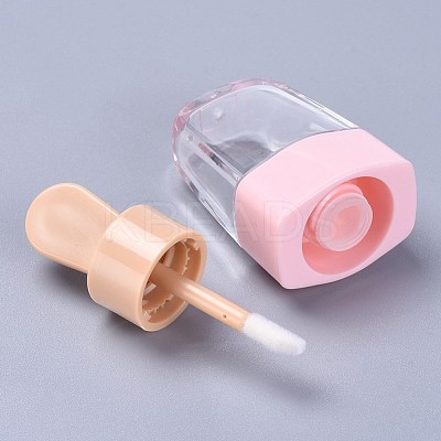 3.9g DIY Empty PP Plastic Lip Glaze Containers DIY-WH0143-16-1