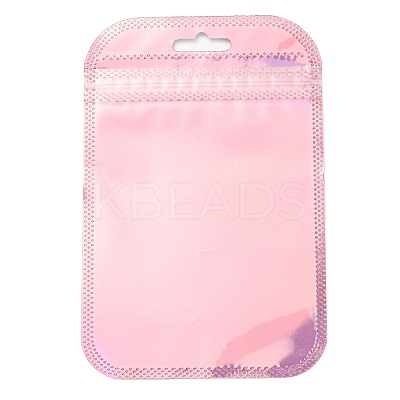 Plastic Glitter Holographic Packaging Yin-yang Resealable Bags OPP-D003-04E-1