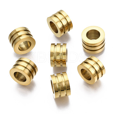 316 Surgical Stainless Steel European Beads STAS-N097-061LG-1