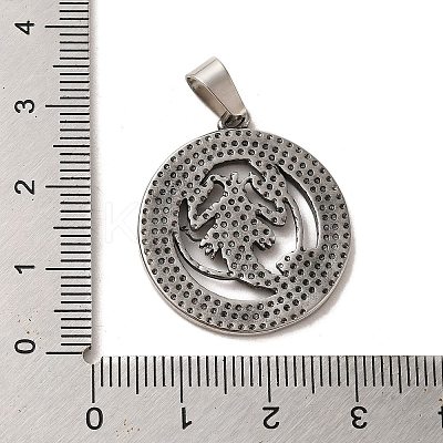 304 Stainless Steel Pendants LS-STAS-C084-01F-AS-1