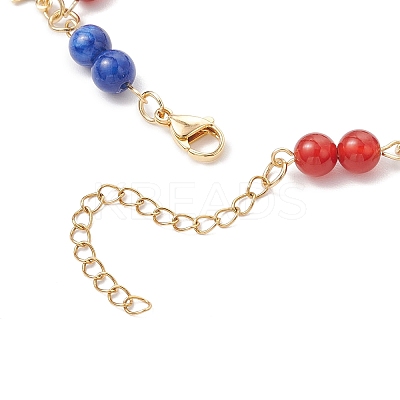 Acrylic Charm Bracelets for Women BJEW-MZ00181-1