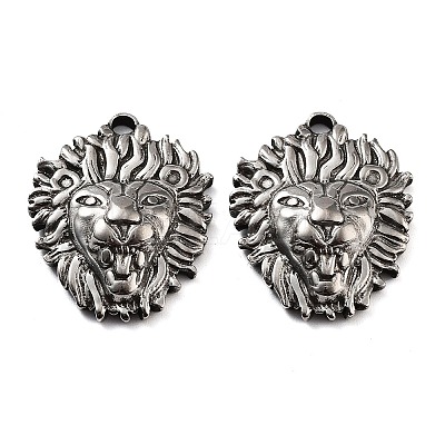 201 Stainless Steel Pendants STAS-Z057-11AS-1