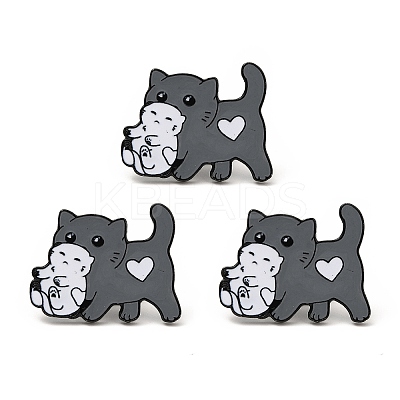 Dog with Toy Enamel Pin JEWB-I019-15EB-1