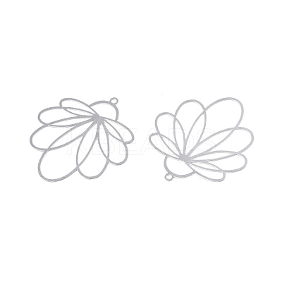 Non-Tarnish 201 Stainless Steel Pendants STAS-N102-15P-1