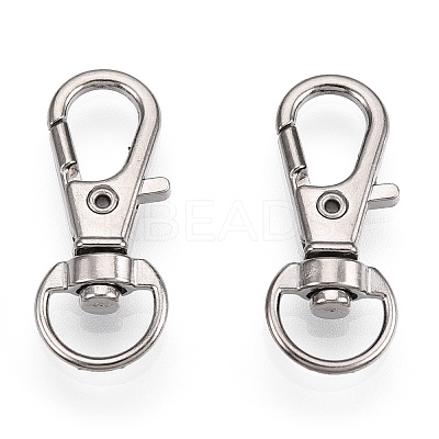 Alloy Swivel Lobster Claw Clasps FIND-T069-01A-P-1