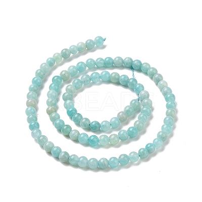 Natural Amazonite Round Beads Strands X-G-A025-01A-1