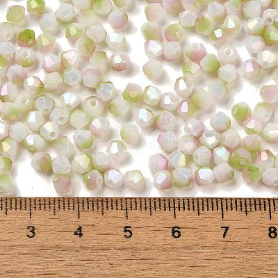 Two Tone Baking Paint Glass Seed Beads SEED-C004-03B-1