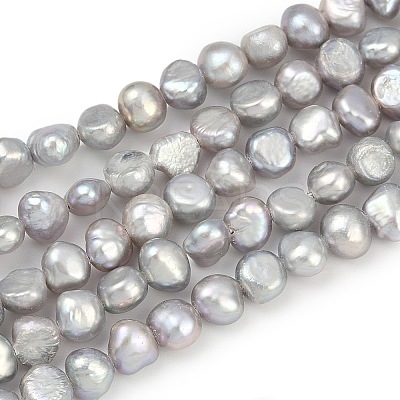 Natural Cultured Freshwater Pearl Beads Strands PEAR-P064-20A-03C-1