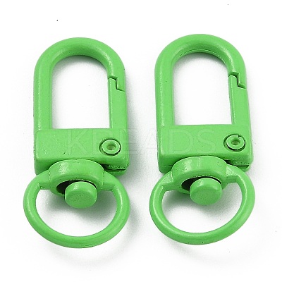 Zinc Alloy Baking Paint Swivel Snap Hooks Clasps PALLOY-H194-A08-1