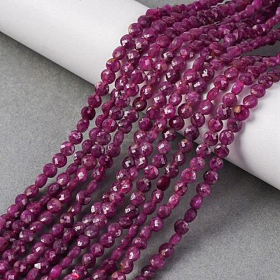 Natural Ruby Beads Strands G-F785-A02-02-1