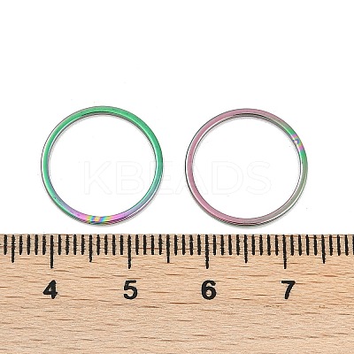 Ion Plating(IP) 304 Stainless Steel Linking Ring STAS-S079-13-B01-M-NF-1