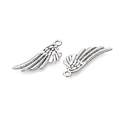 Tibetan Style Alloy Pendants TIBE-N014-13AS-1