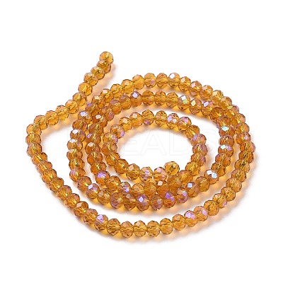 Electroplate Glass Beads Strands LS-EGLA-A034-T3mm-L01-1