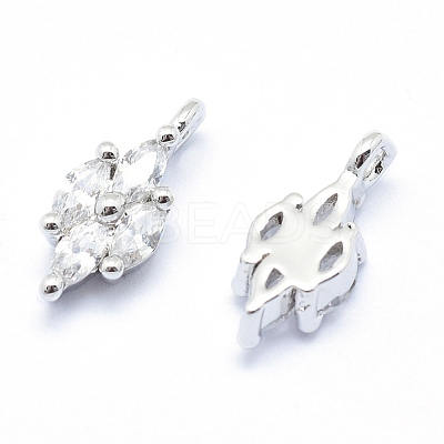 Brass Charms ZIRC-J040-36P-01-NR-1
