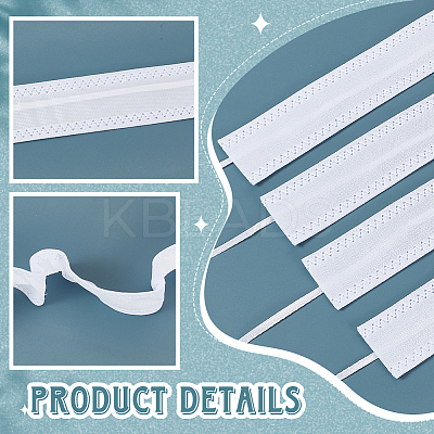Adjustable Polyester Sweat Band for Hat Accessories FIND-WH0152-721C-1