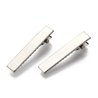 Iron Flat Alligator Hair Clip Findings IFIN-S286-34mm-1