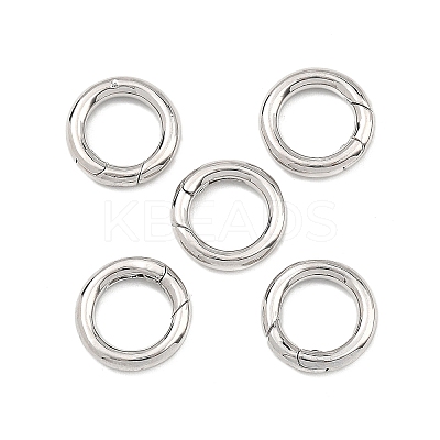 SHEGRACE Brass Spring Gate Rings XGRQ58053-763P-1