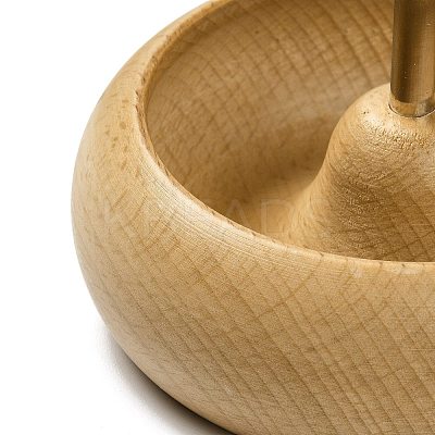 Wood Manual Beading Spinners TOOL-K012-04-1