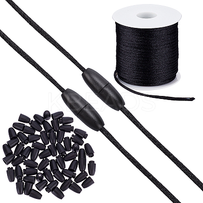 Nylon Rattail Satin Cord LW-SC0001-02A-1