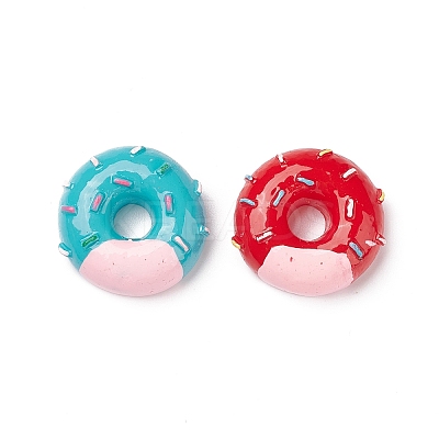 (Defective Closeout Sale: Slight Peeling Paint) Spray Painted Resin Cabochons CRES-XCP0001-23-1