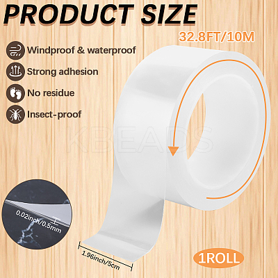 PET Adhesive Tape for Door AJEW-WH20006-122E-1