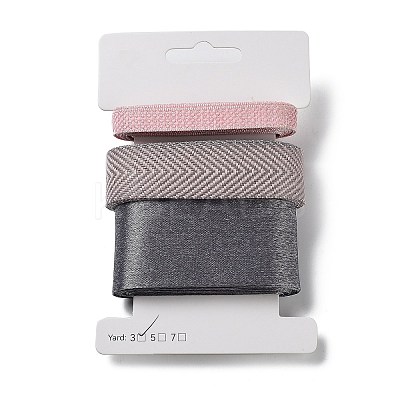 9 Yards 3 Styles Polyester Ribbon SRIB-C002-02D-1