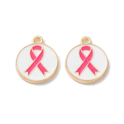 Alloy Enamel Pendants ENAM-C032-01G-1