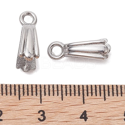 Non-Tarnish 304 Stainless Steel Ice Pick Pinch Bails STAS-K277-03B-P-1