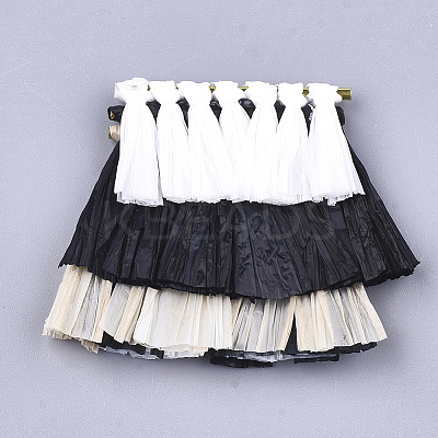 Raffia Tassel Pendant Decoration LS-FIND-T023-17-1
