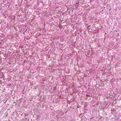 6/0 Transparent Inside Colours Glass Seed Beads SEED-N006-003H-1