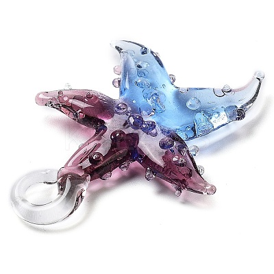Handmade Lampwork Pendants LAMP-A004-05I-1