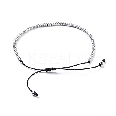 Nylon Thread Braided Beads Bracelets BJEW-JB04348-06-1