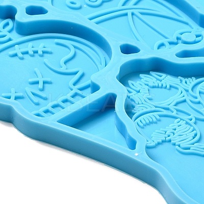 Bat & Skull DIY Pendant Silicone Molds SIMO-H004-17-1