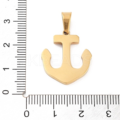 304 Stainless Steel Pendant LS-STAS-M062-01G-A-1