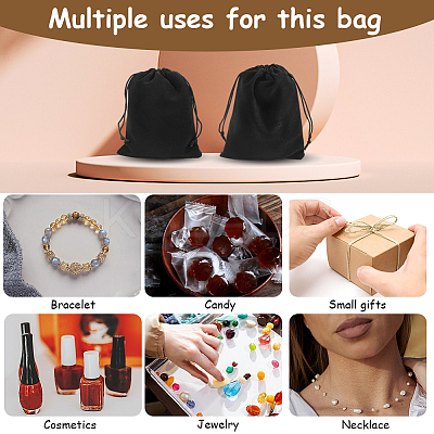 Rectangle Velvet Drawstring Pouches TP-CN0001-03B-02-1