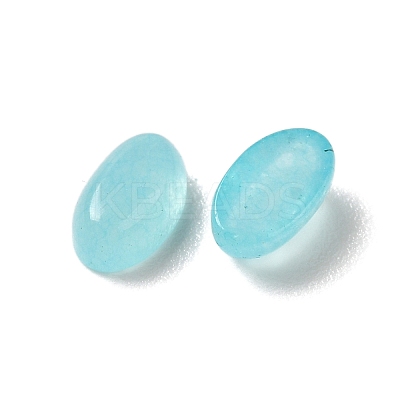 Natural White Jade Dyed Cabochons G-F772-01A-04-1